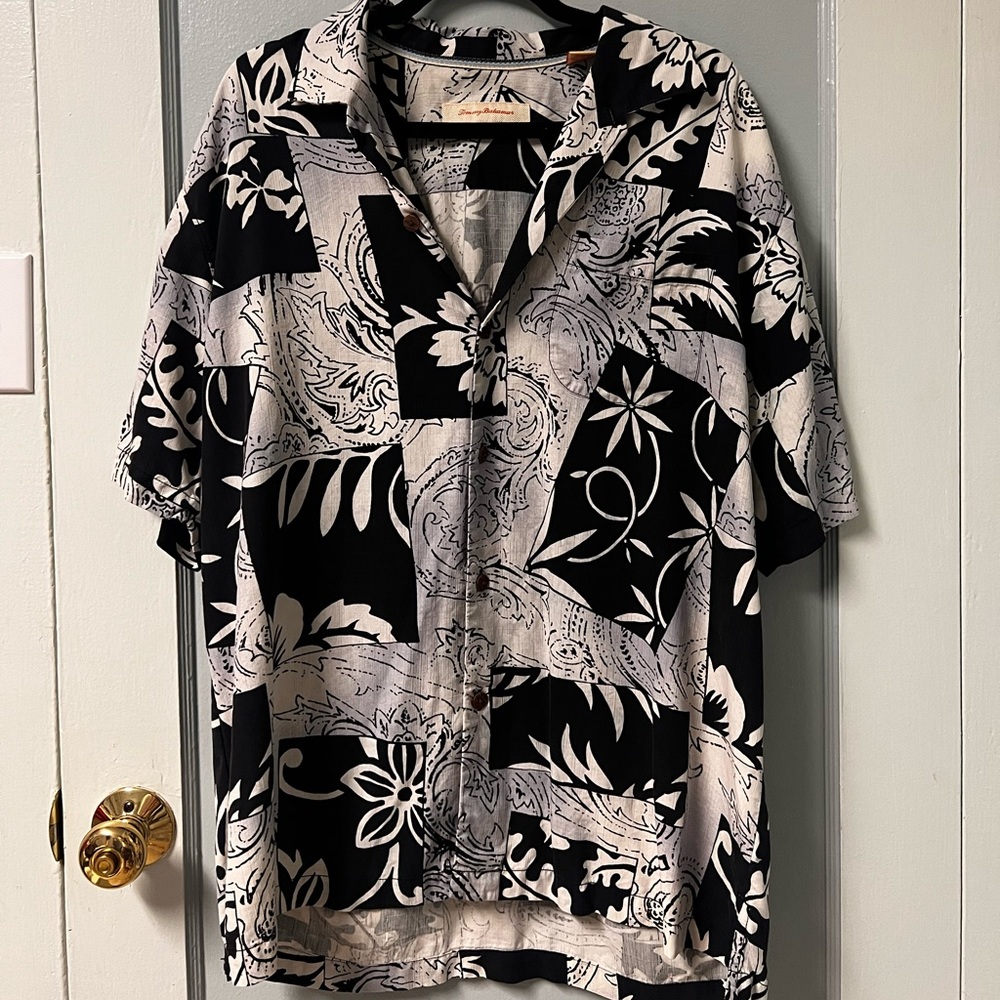 Silk Tommy Bahama Button Shirt